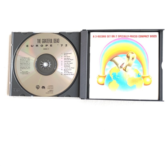 Grateful Dead Europe '72 CD 2-Disc Set - Picture 3 of 4